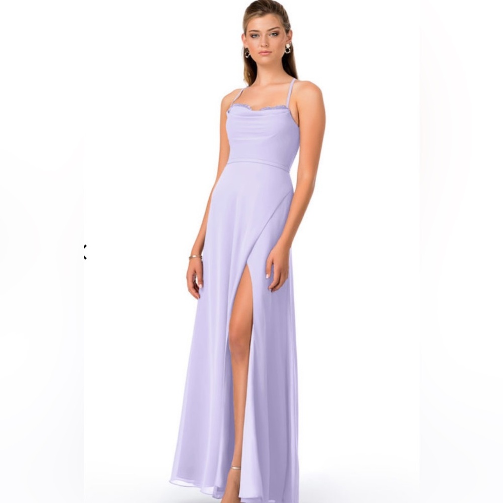 Azazie Lilac Size A8 Nadine Dress